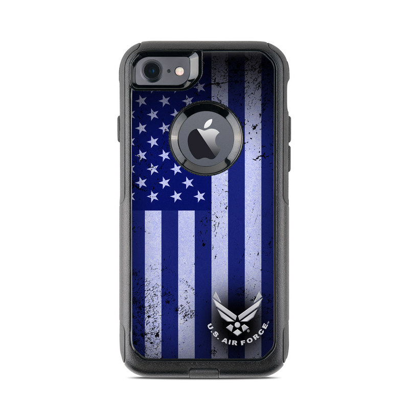 OtterBox Commuter iPhone 7 Case Skin - USAF Flag (Image 1)