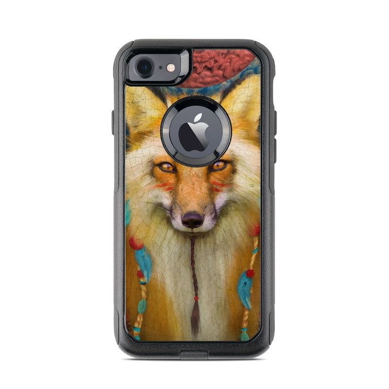 OtterBox Commuter iPhone 7 Case Skin - Wise Fox (Image 1)