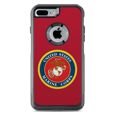 OtterBox Commuter iPhone 7 Plus Case Skin - USMC Red