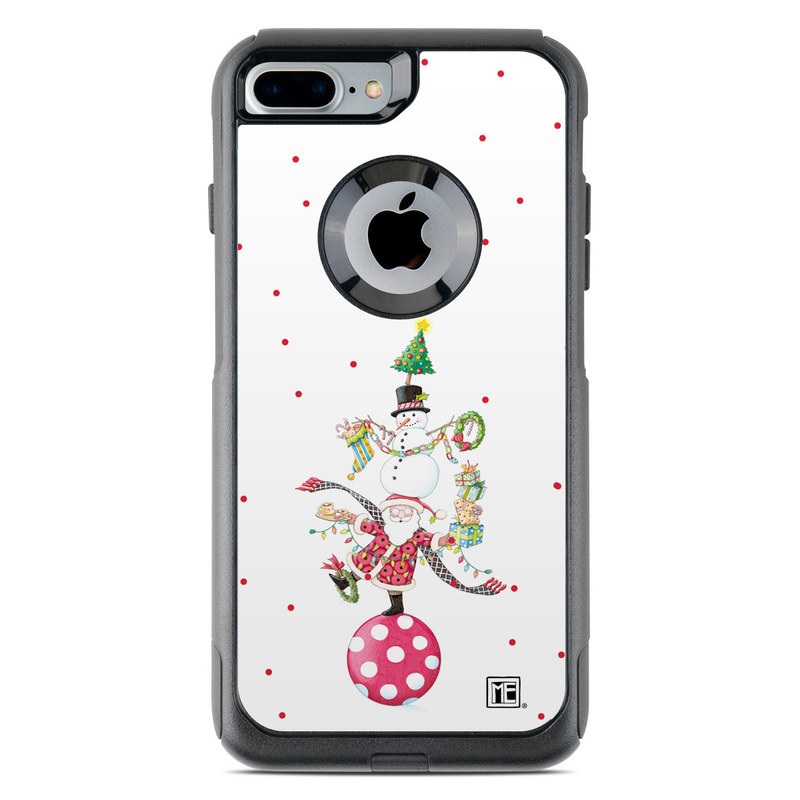 OtterBox Commuter iPhone 7 Plus Case Skin - Christmas Circus (Image 1)