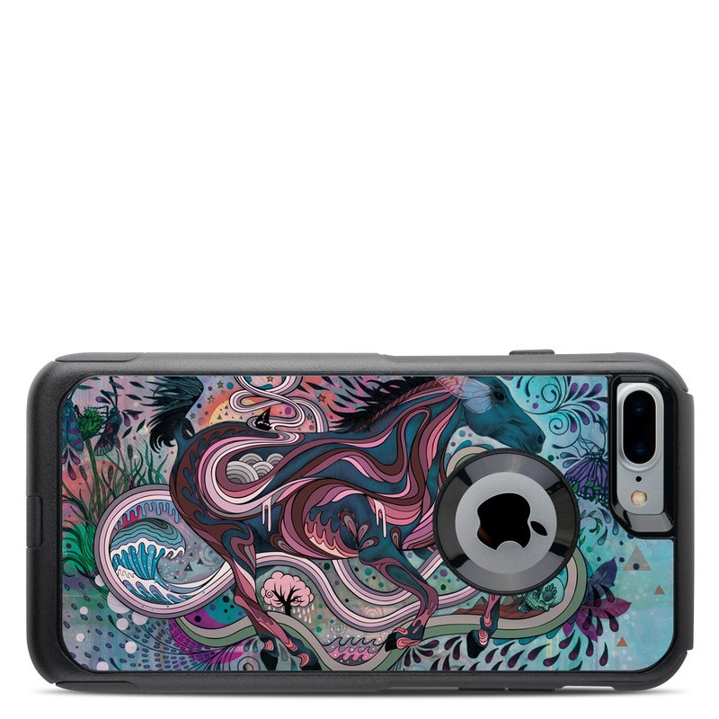 OtterBox Commuter iPhone 7 Plus Case Skin - Poetry in Motion (Image 1)
