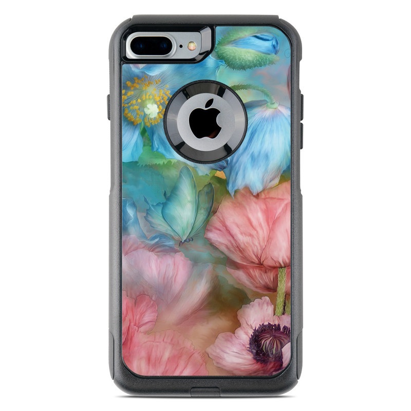 OtterBox Commuter iPhone 7 Plus Case Skin - Poppy Garden (Image 1)