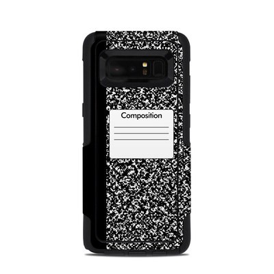 OtterBox Commuter Galaxy Note 8 Case Skin - Composition Notebook