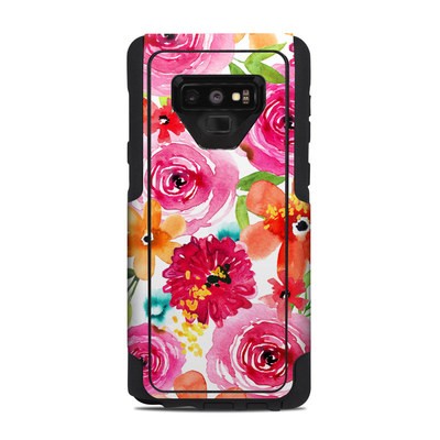 OtterBox Commuter Galaxy Note 9 Case Skin - Floral Pop