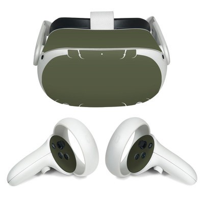 Oculus Quest 2 Skin - Solid State Olive Drab