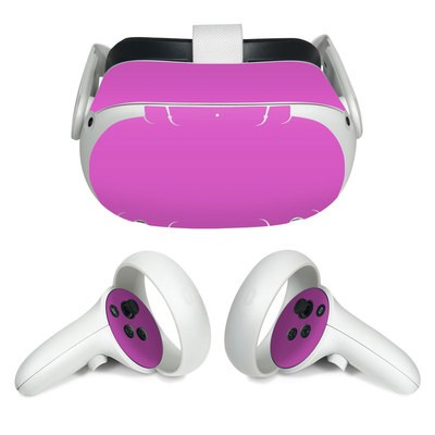 Oculus Quest 2 Skin - Solid State Vibrant Pink