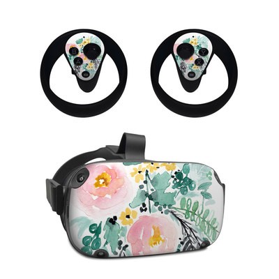 Oculus Quest Skin - Blushed Flowers