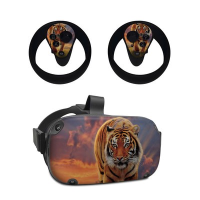 Oculus Quest Skin - Rising Tiger