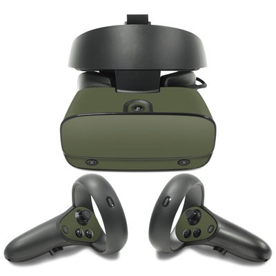Oculus Rift S Skin - Solid State Olive Drab