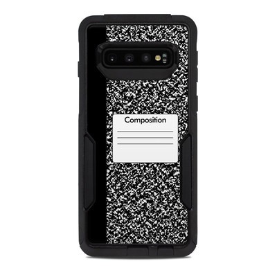 OtterBox Commuter Galaxy S10 Case Skin - Composition Notebook