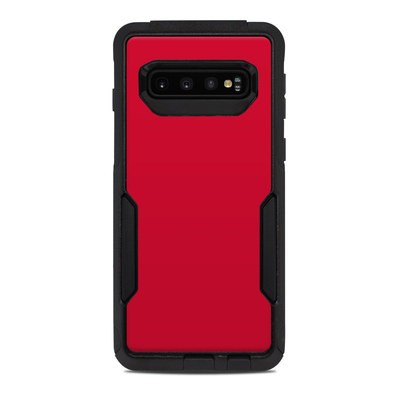 OtterBox Commuter Galaxy S10 Case Skin - Solid State Red
