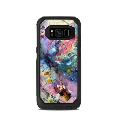 OtterBox Commuter Galaxy S8 Case Skin - Cosmic Flower