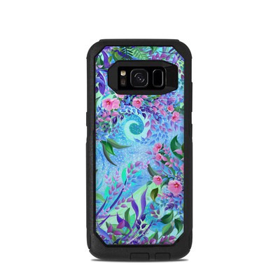 OtterBox Commuter Galaxy S8 Case Skin - Lavender Flowers