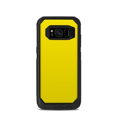 OtterBox Commuter Galaxy S8 Case Skin - Solid State Yellow