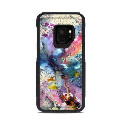 OtterBox Commuter Galaxy S9 Case Skin - Cosmic Flower