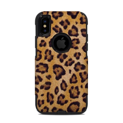 OtterBox Commuter iPhone X-XS Case Skin - Leopard Spots
