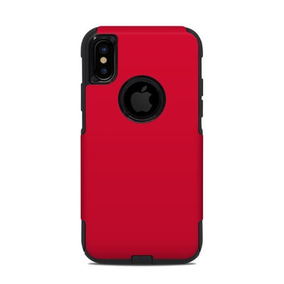 OtterBox Commuter iPhone X-XS Case Skin - Solid State Red