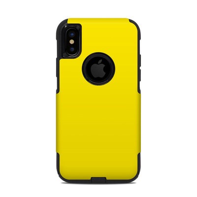 OtterBox Commuter iPhone X-XS Case Skin - Solid State Yellow