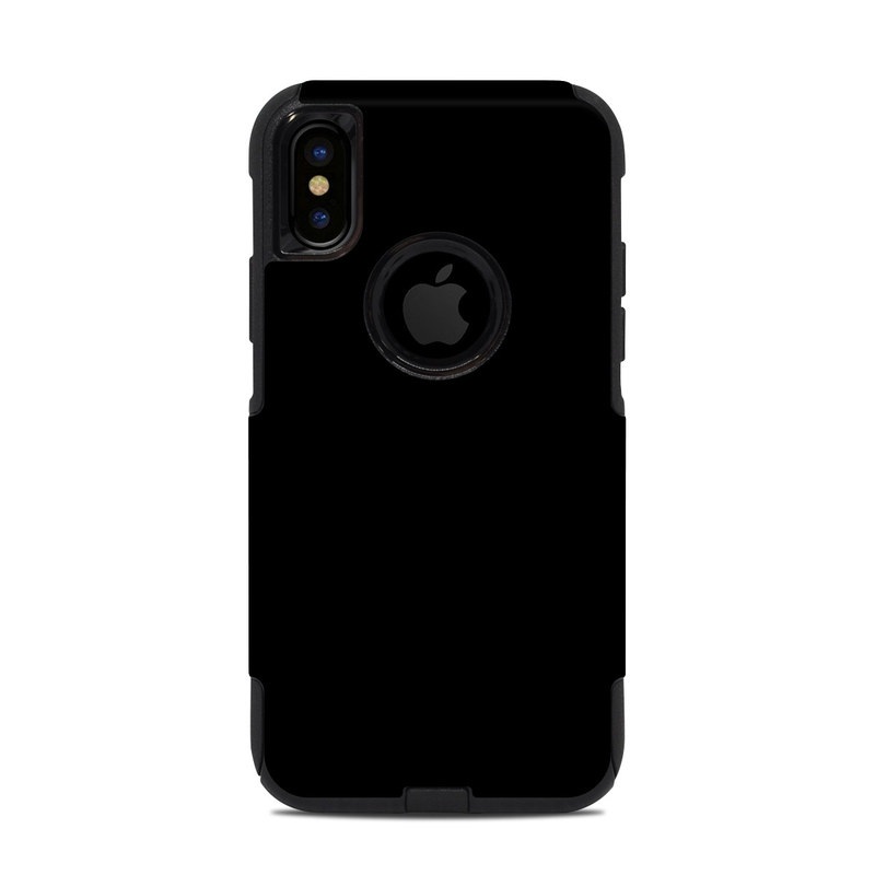 OtterBox Commuter iPhone X-XS Case Skin - Solid State Black (Image 1)