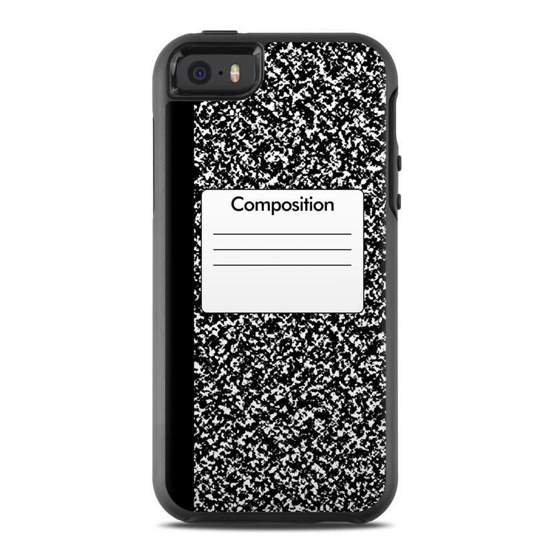 OtterBox Symmetry iPhone SE Case Skin - Composition Notebook (Image 1)