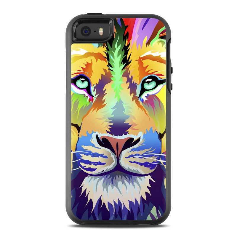 OtterBox Symmetry iPhone SE Case Skin - King of Technicolor (Image 1)