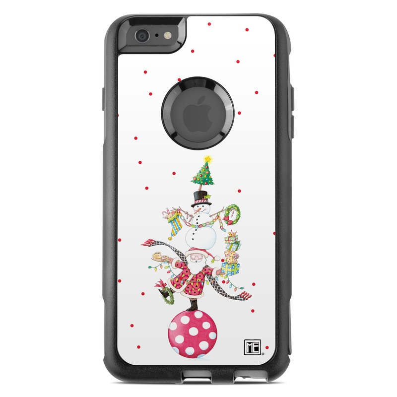 OtterBox Commuter iPhone 6 Plus Case Skin - Christmas Circus (Image 1)