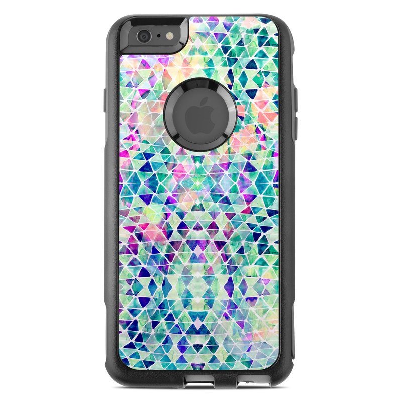 OtterBox Commuter iPhone 6 Plus Case Skin - Pastel Triangle (Image 1)