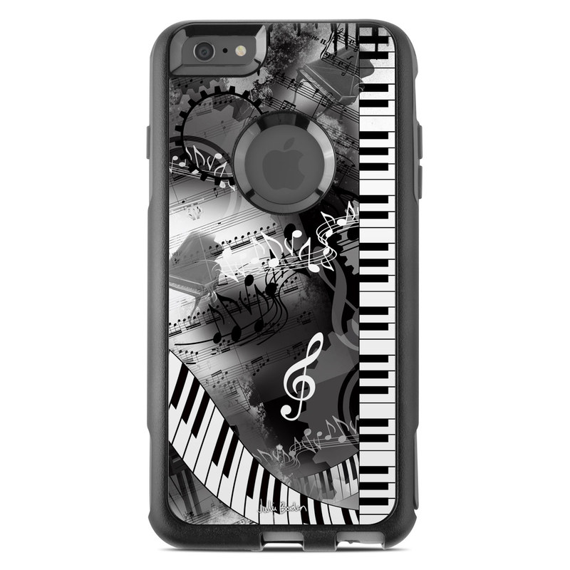 OtterBox Commuter iPhone 6 Plus Case Skin - Piano Pizazz (Image 1)