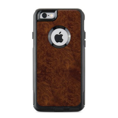 OtterBox Commuter iPhone 6 Case Skin - Dark Burlwood