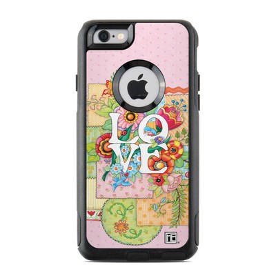 OtterBox Commuter iPhone 6 Case Skin - Love And Stitches