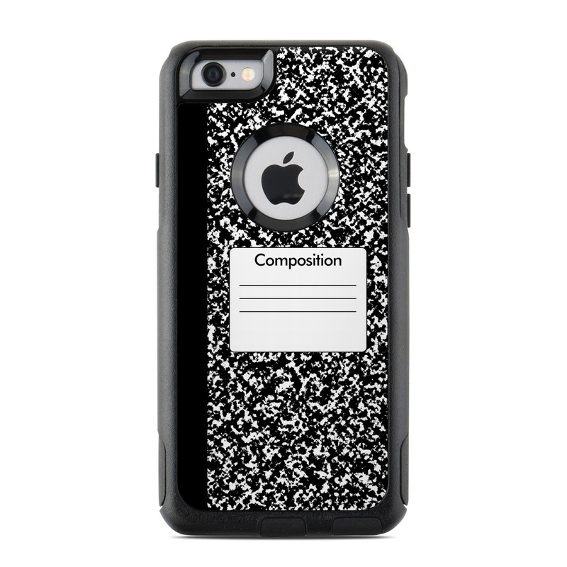 OtterBox Commuter iPhone 6 Case Skin - Composition Notebook (Image 1)