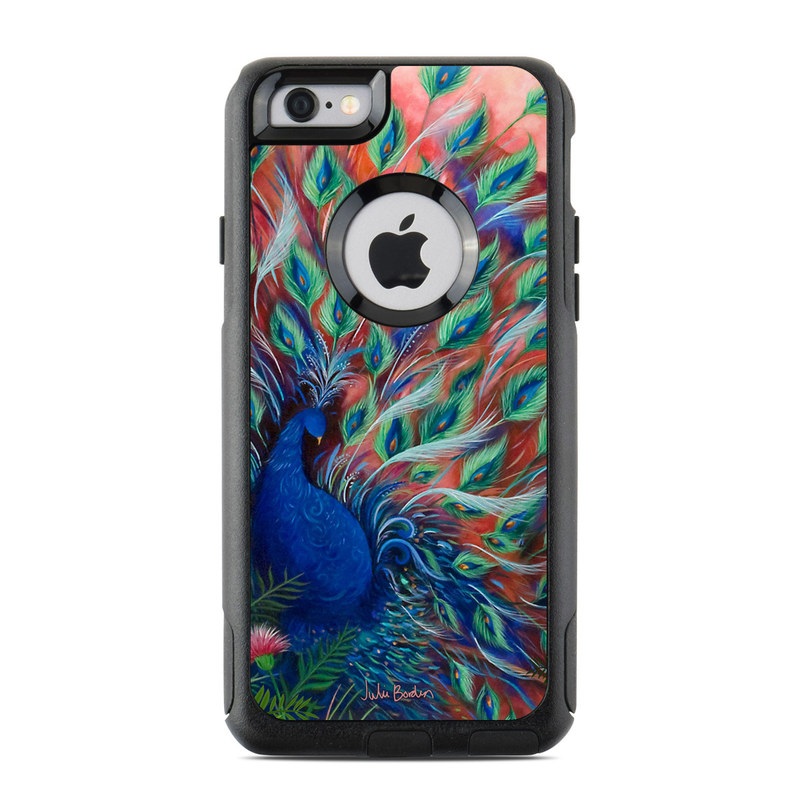 OtterBox Commuter iPhone 6 Case Skin - Coral Peacock (Image 1)
