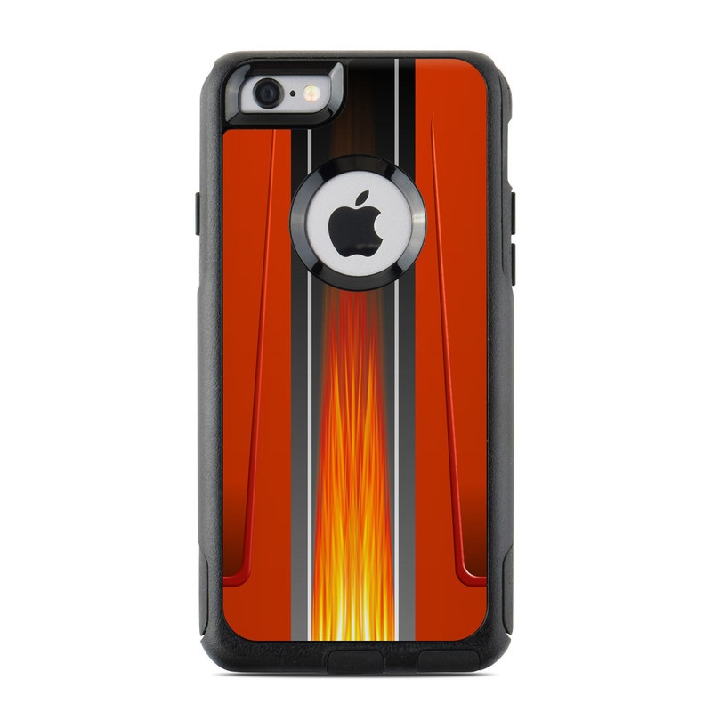 OtterBox Commuter iPhone 6 Case Skin - Hot Rod (Image 1)