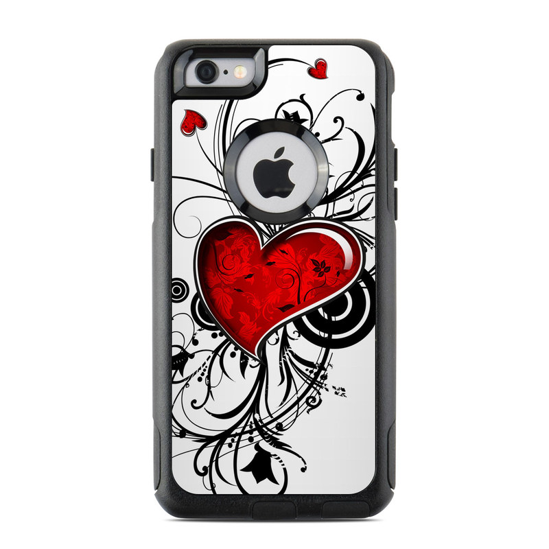 OtterBox Commuter iPhone 6 Case Skin - My Heart (Image 1)