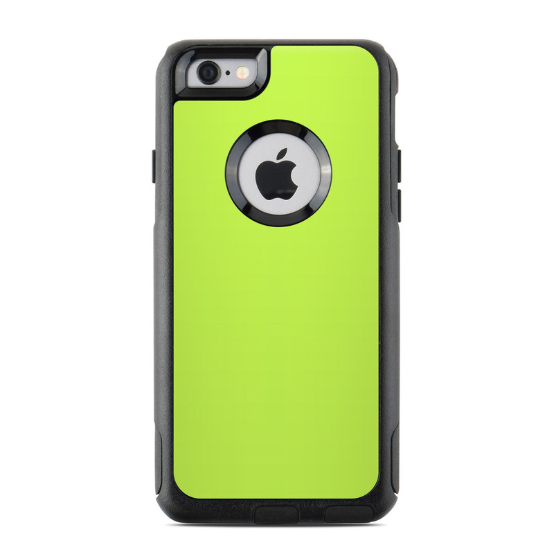 OtterBox Commuter iPhone 6 Case Skin - Solid State Lime (Image 1)