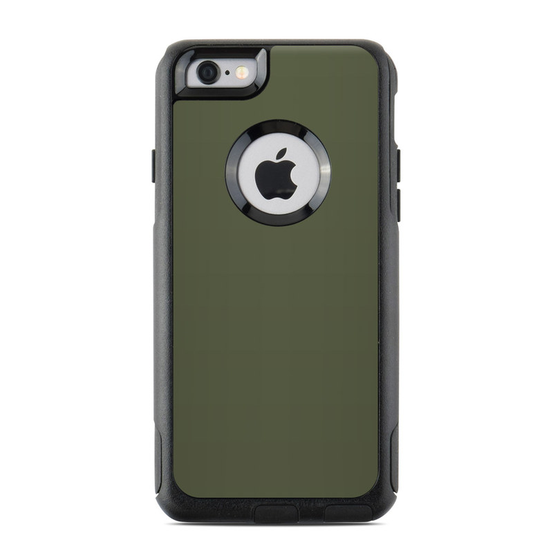 OtterBox Commuter iPhone 6 Case Skin - Solid State Olive Drab (Image 1)