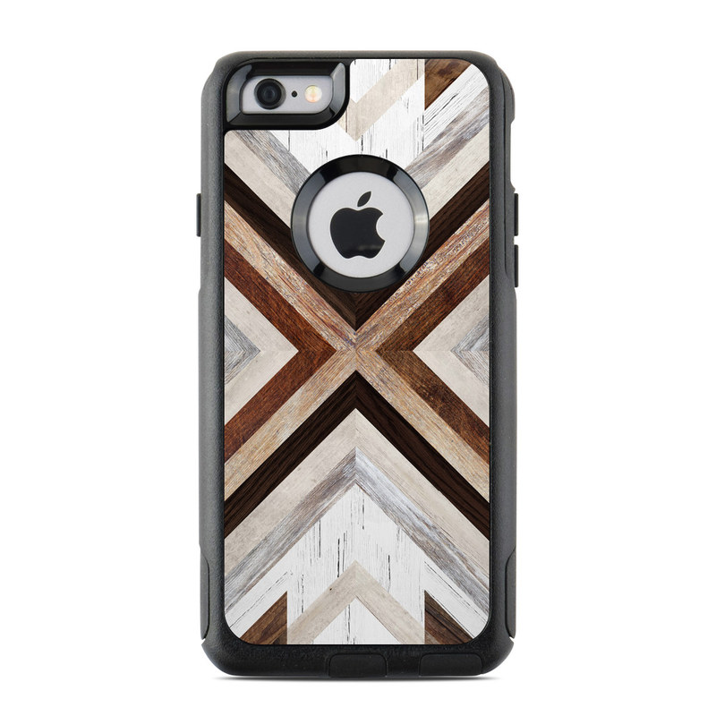OtterBox Commuter iPhone 6 Case Skin - Timber (Image 1)