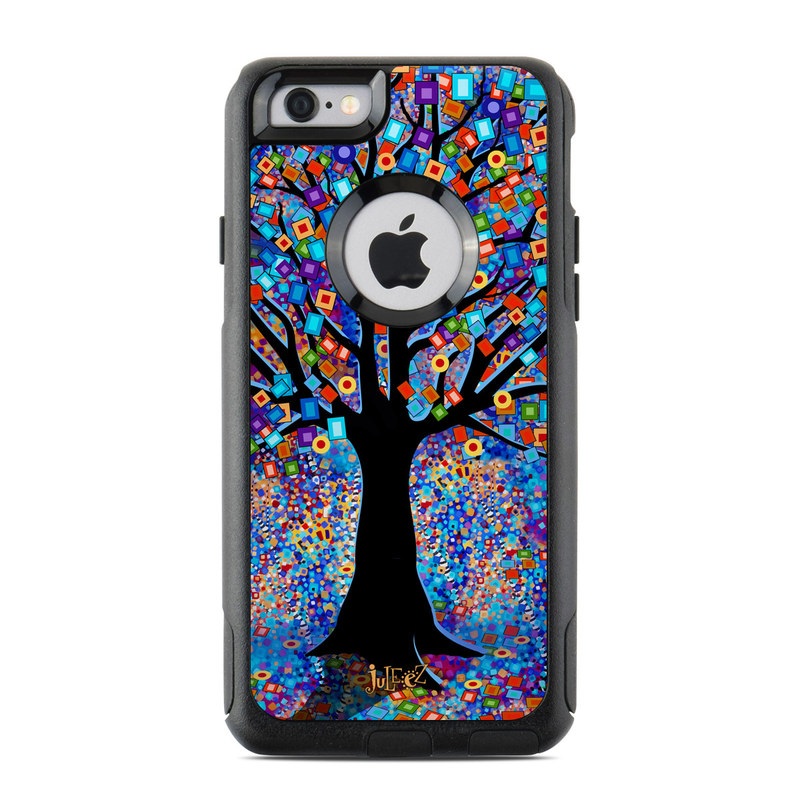 OtterBox Commuter iPhone 6 Case Skin - Tree Carnival (Image 1)