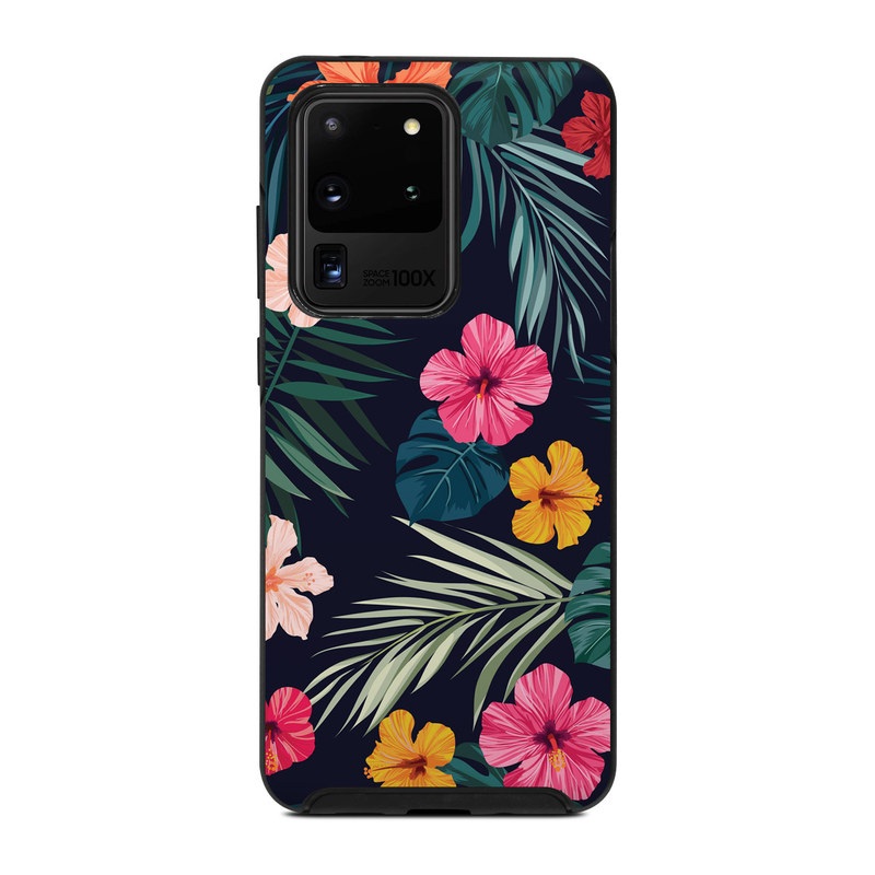OtterBox Symmetry Galaxy S20 Ultra Case Skin - Tropical Hibiscus (Image 1)