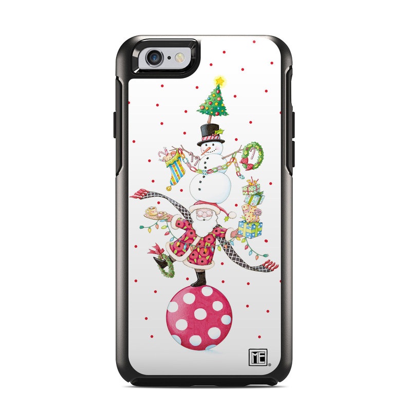 OtterBox Symmetry iPhone 6 Case Skin - Christmas Circus (Image 1)