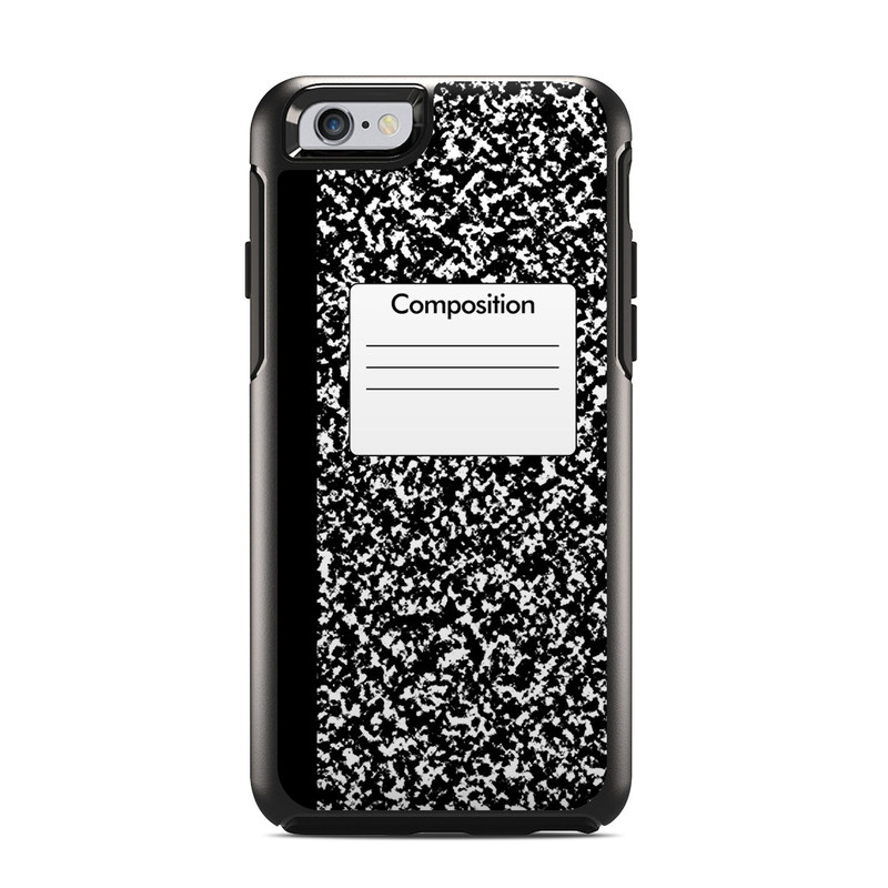 OtterBox Symmetry iPhone 6 Case Skin - Composition Notebook (Image 1)