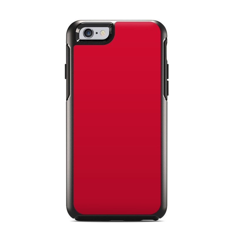 OtterBox Symmetry iPhone 6 Case Skin - Solid State Red (Image 1)