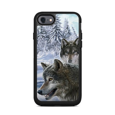 OtterBox Symmetry iPhone 7 Case Skin - Snow Wolves