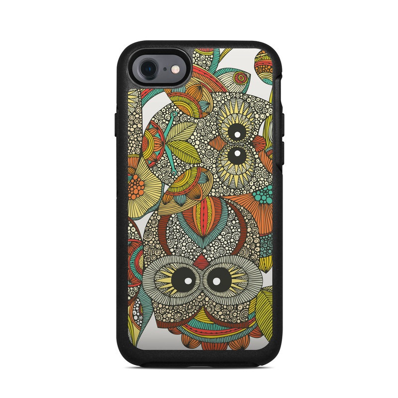 OtterBox Symmetry iPhone 7 Case Skin - 4 owls (Image 1)