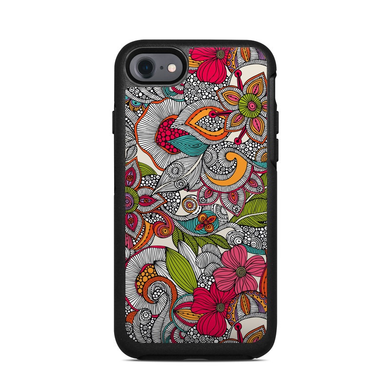 OtterBox Symmetry iPhone 7 Case Skin - Doodles Color (Image 1)
