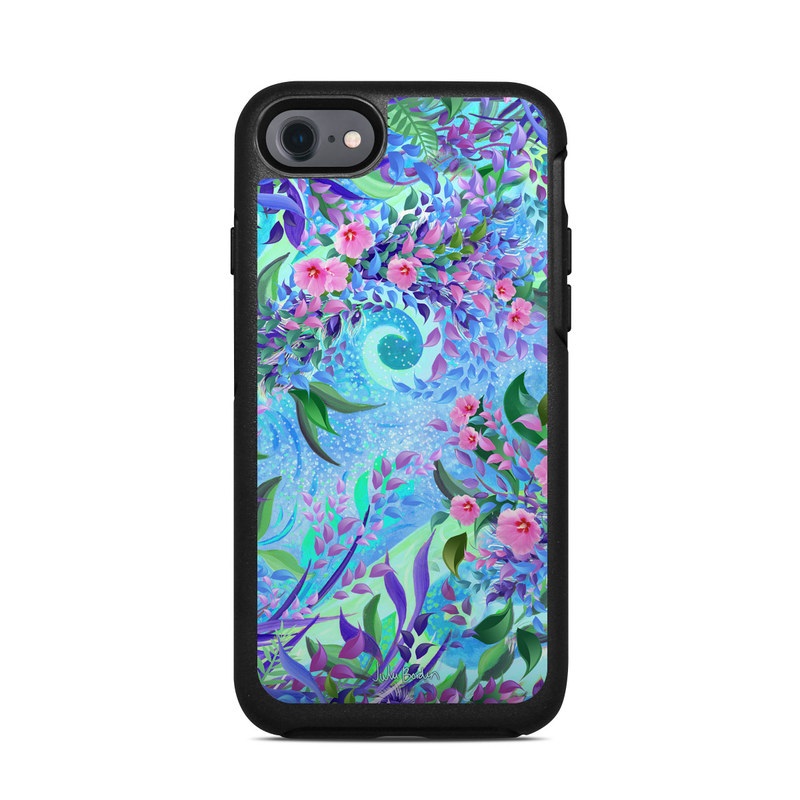 OtterBox Symmetry iPhone 7 Case Skin - Lavender Flowers (Image 1)
