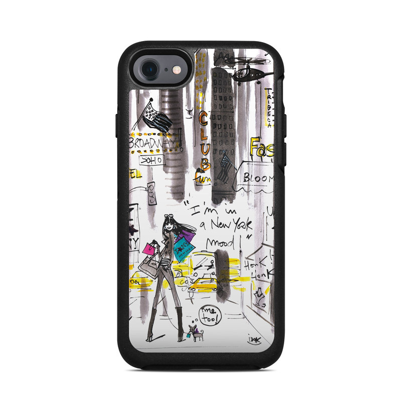 OtterBox Symmetry iPhone 7 Case Skin - My New York Mood (Image 1)