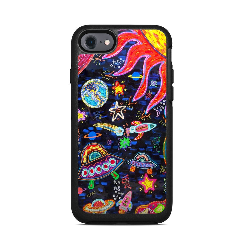 OtterBox Symmetry iPhone 7 Case Skin - Out to Space (Image 1)