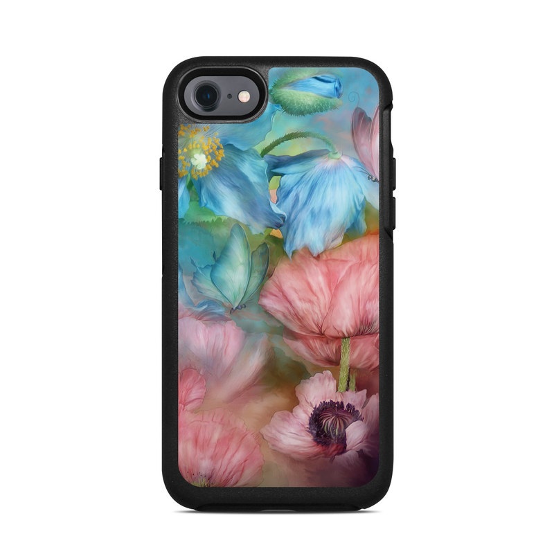 OtterBox Symmetry iPhone 7 Case Skin - Poppy Garden (Image 1)