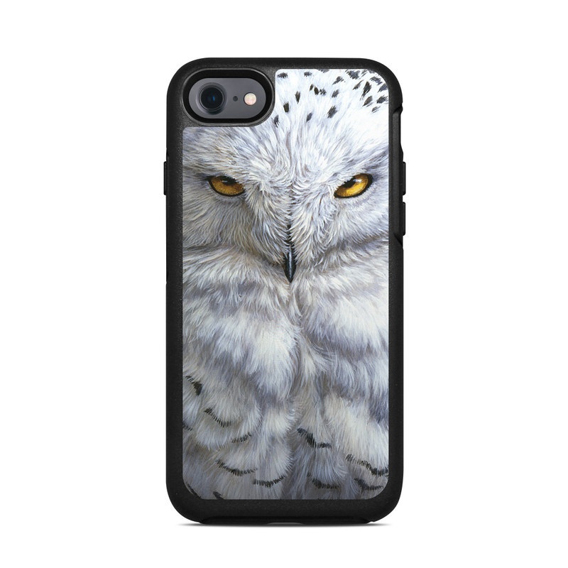 OtterBox Symmetry iPhone 7 Case Skin - Snowy Owl (Image 1)